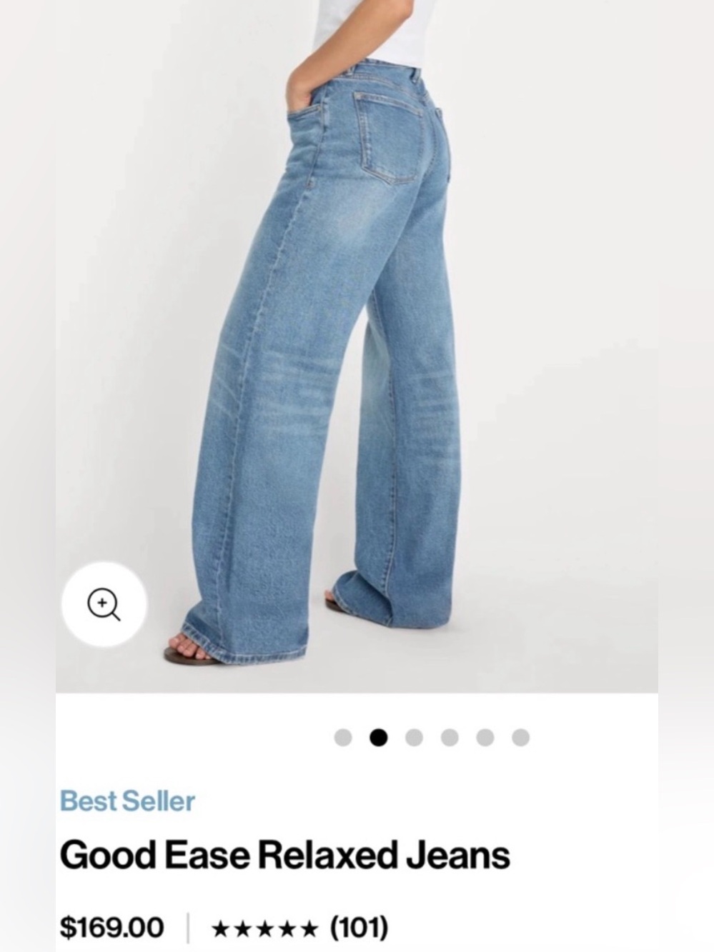 Plus Size Good Ease Relaxed Jeans NWT